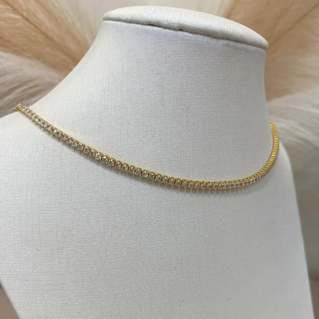 CHOKER RIVIERA DELICADA CRISTAL LUXO