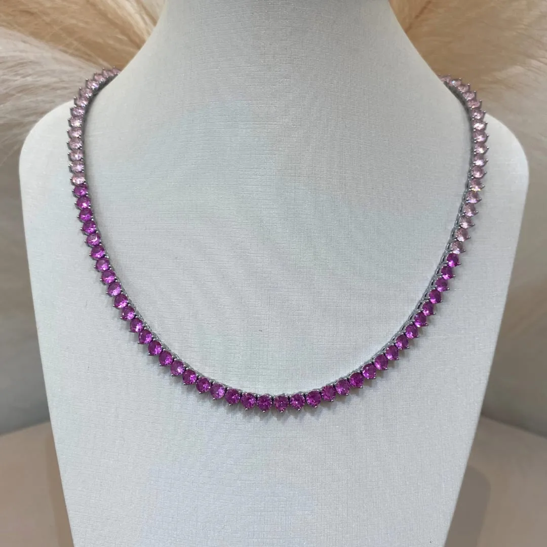 CHOKER RIVIERA PINK E ROSA 4.0