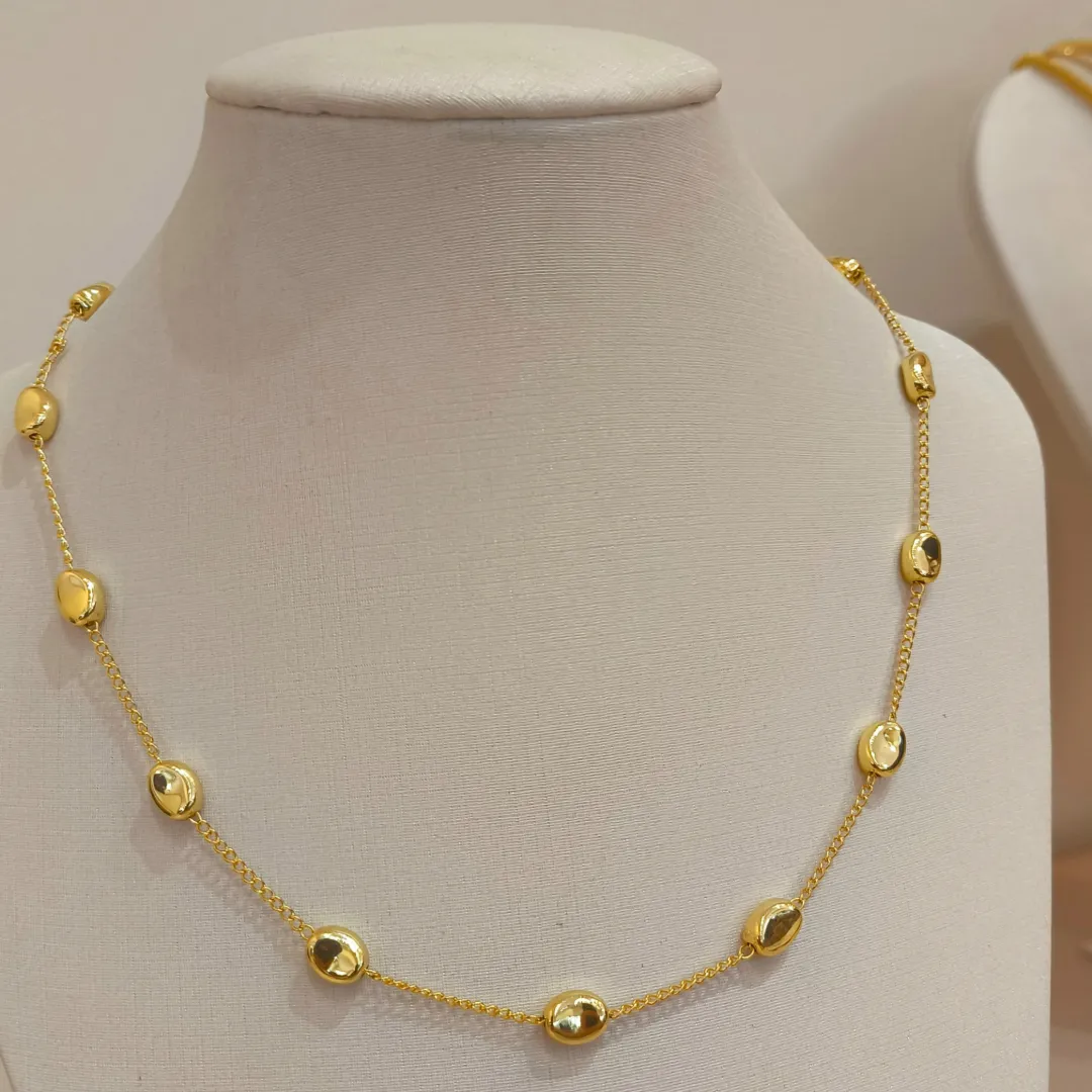 CHOKER ESFERAS OVAIS