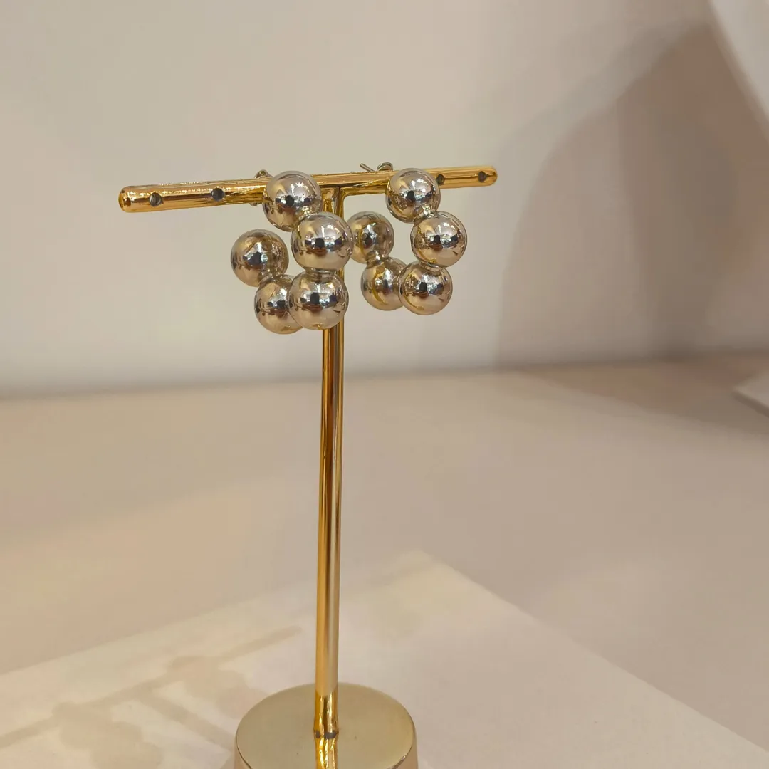 ARGOLA 5 ESFERAS DIAMANTE