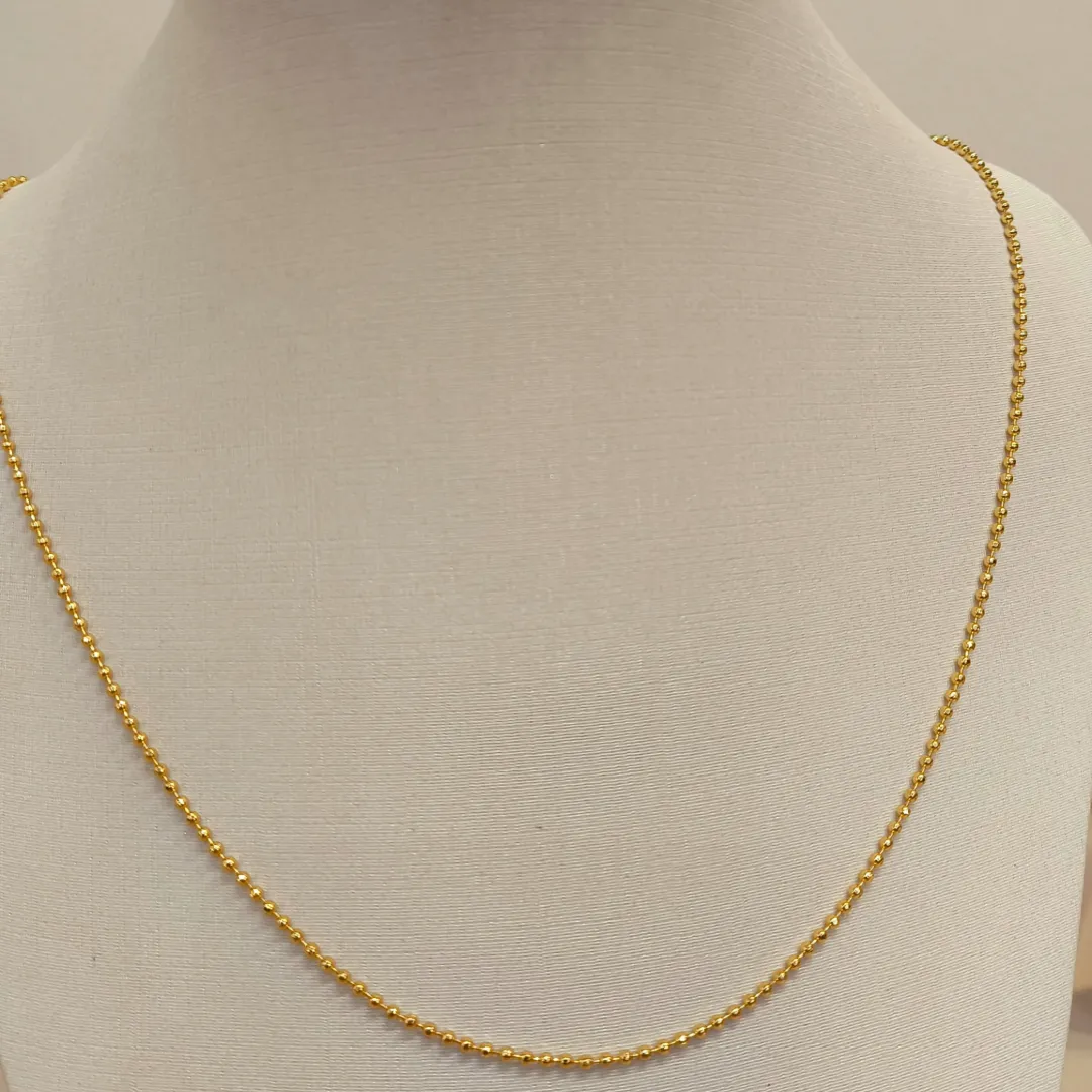 CORRENTE BOLINHAS DIAMANTADAS