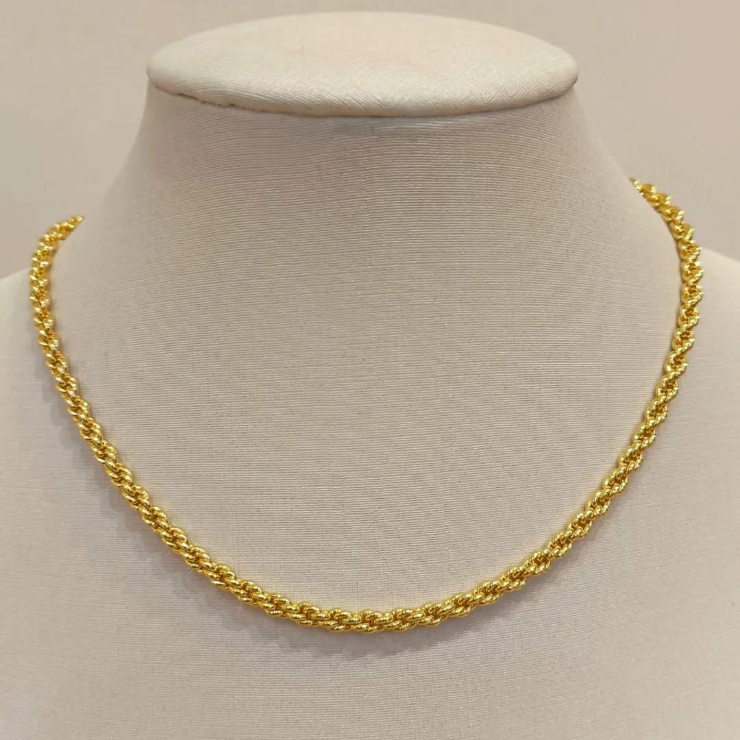 CHOKER CORRENTE CORDA/ CORDÃO BAIANO