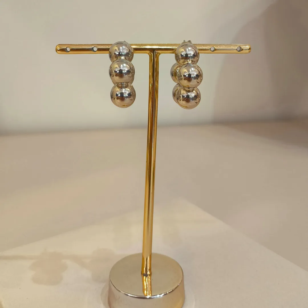 ARGOLA 5 ESFERAS DIAMANTE