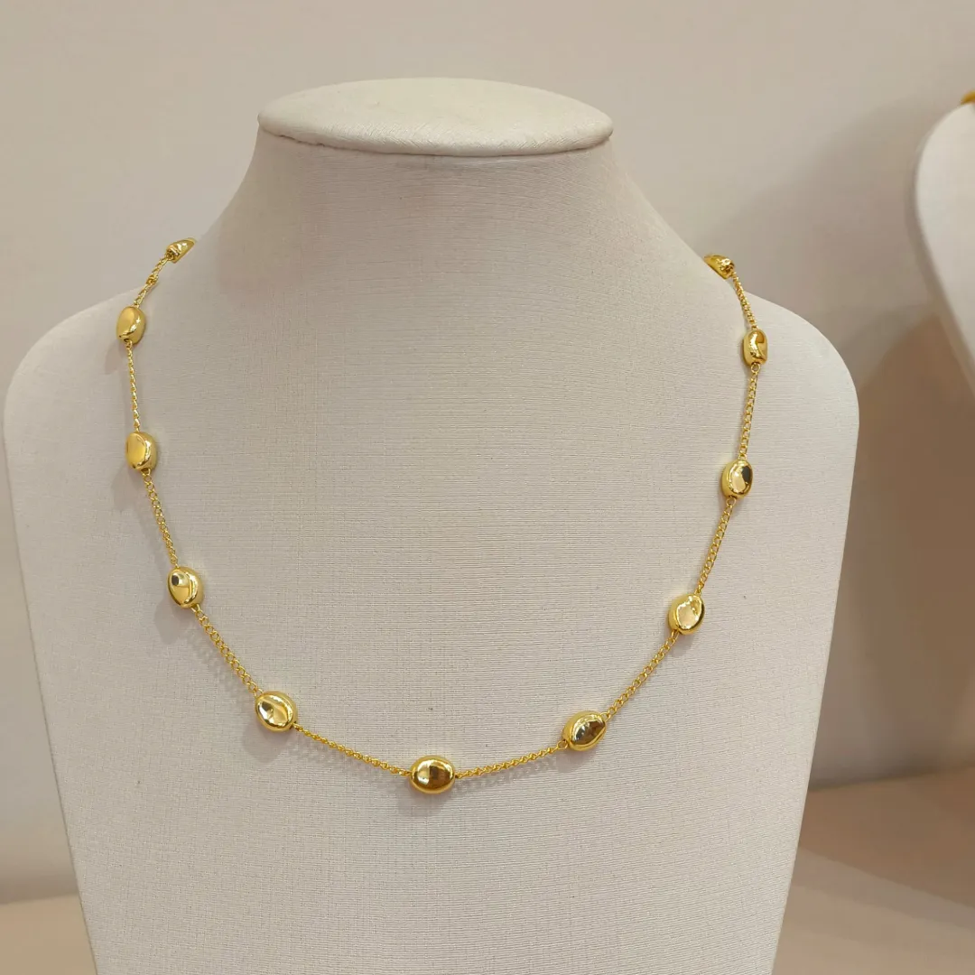 CHOKER ESFERAS OVAIS