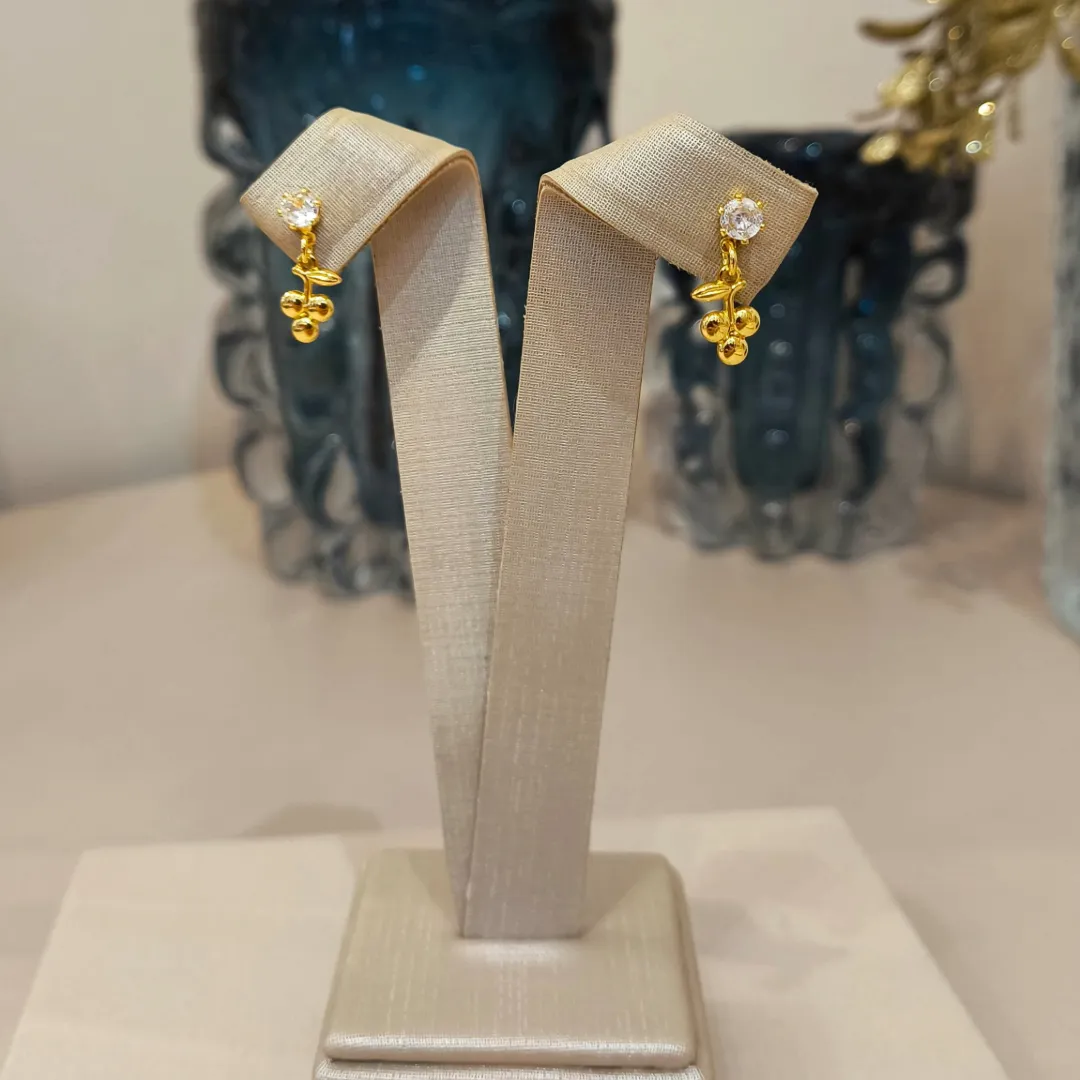 BRINCO ZIRCÔNIA E UVA