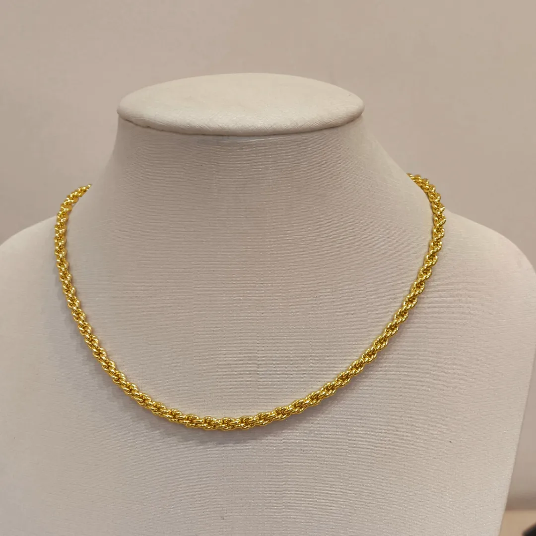 CHOKER CORRENTE CORDA/ CORDÃO BAIANO