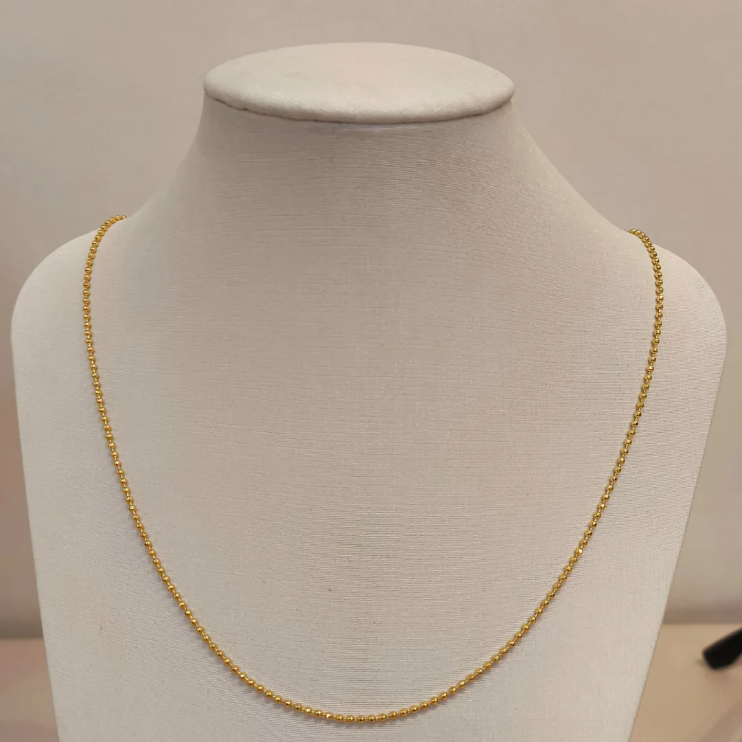 CORRENTE BOLINHAS DIAMANTADAS