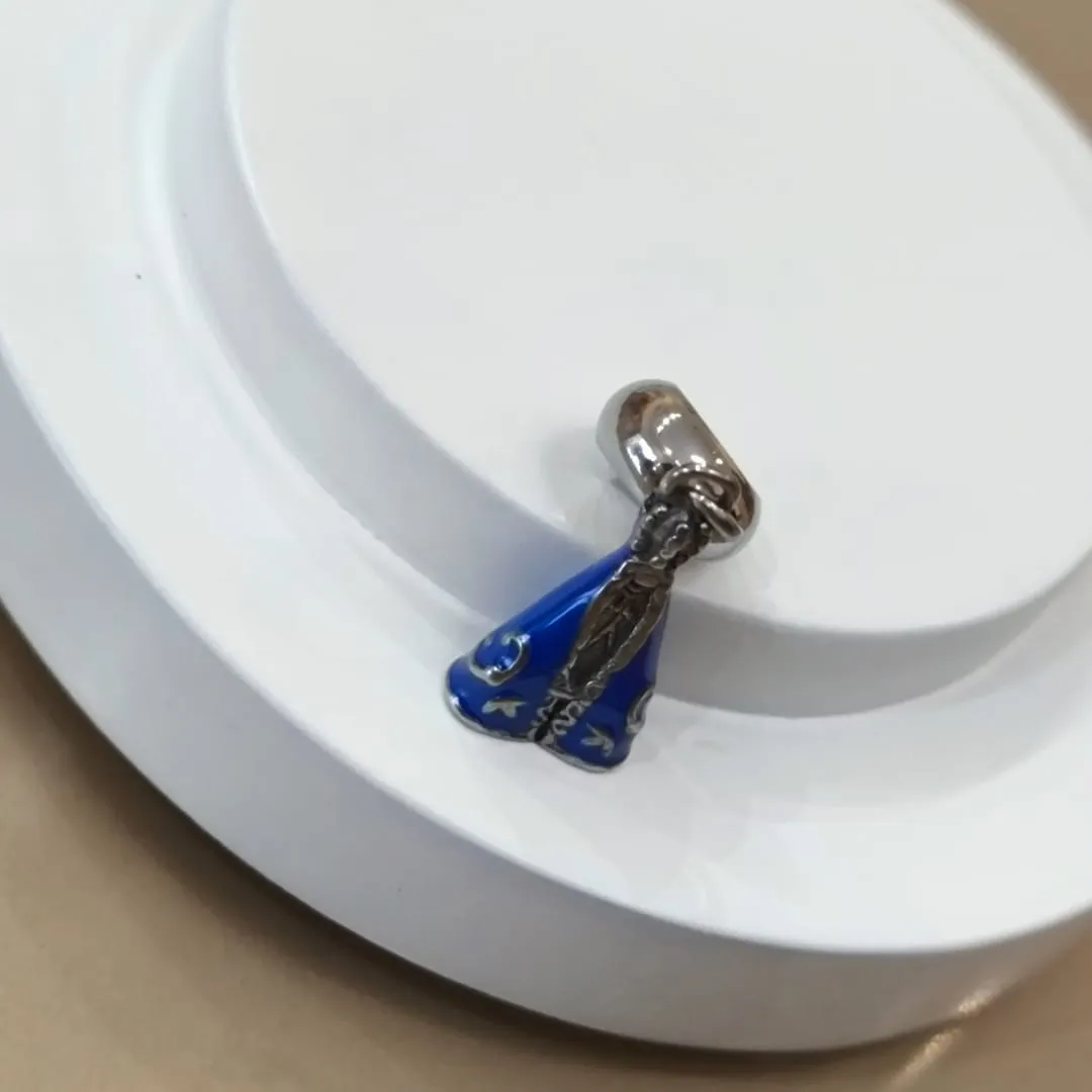 BERLOQUE AÇO NOSSA SENHORA APARECIDA RESINADA