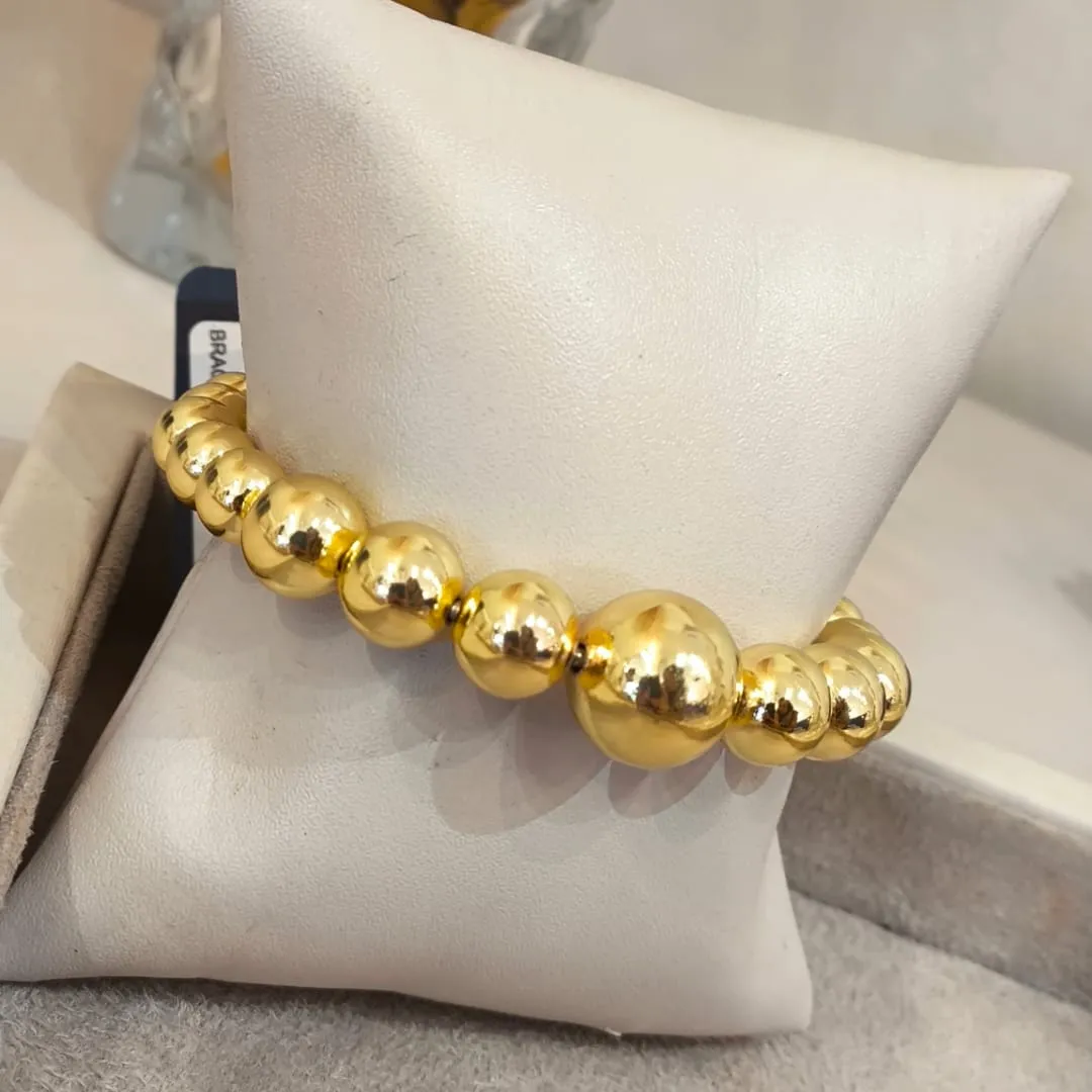 BRACELETE LUXO ESFERAS