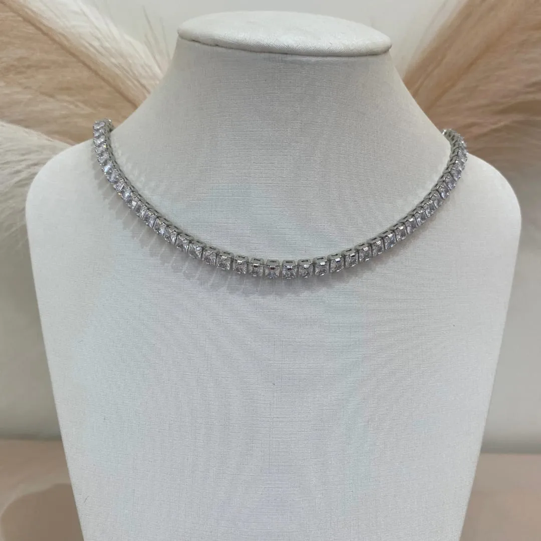 CHOKER RIVIERA CRISTAL LUXO II DIAMANTE