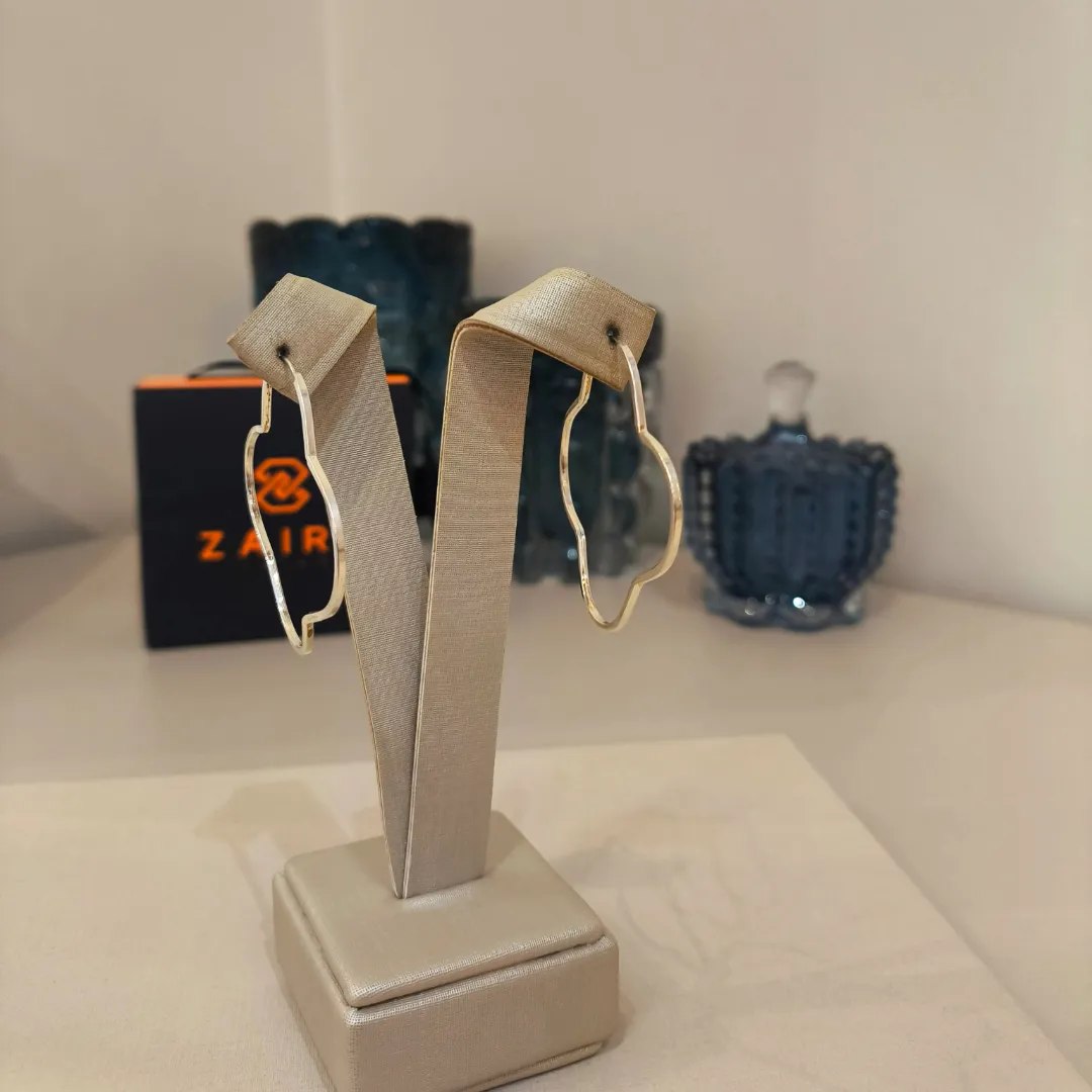 ARGOLA PRATA TREVO G