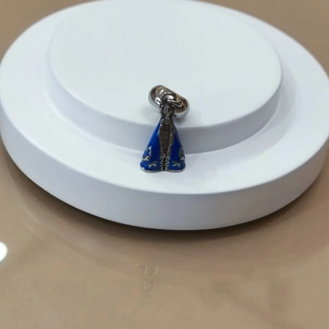 BERLOQUE AÇO NOSSA SENHORA APARECIDA RESINADA