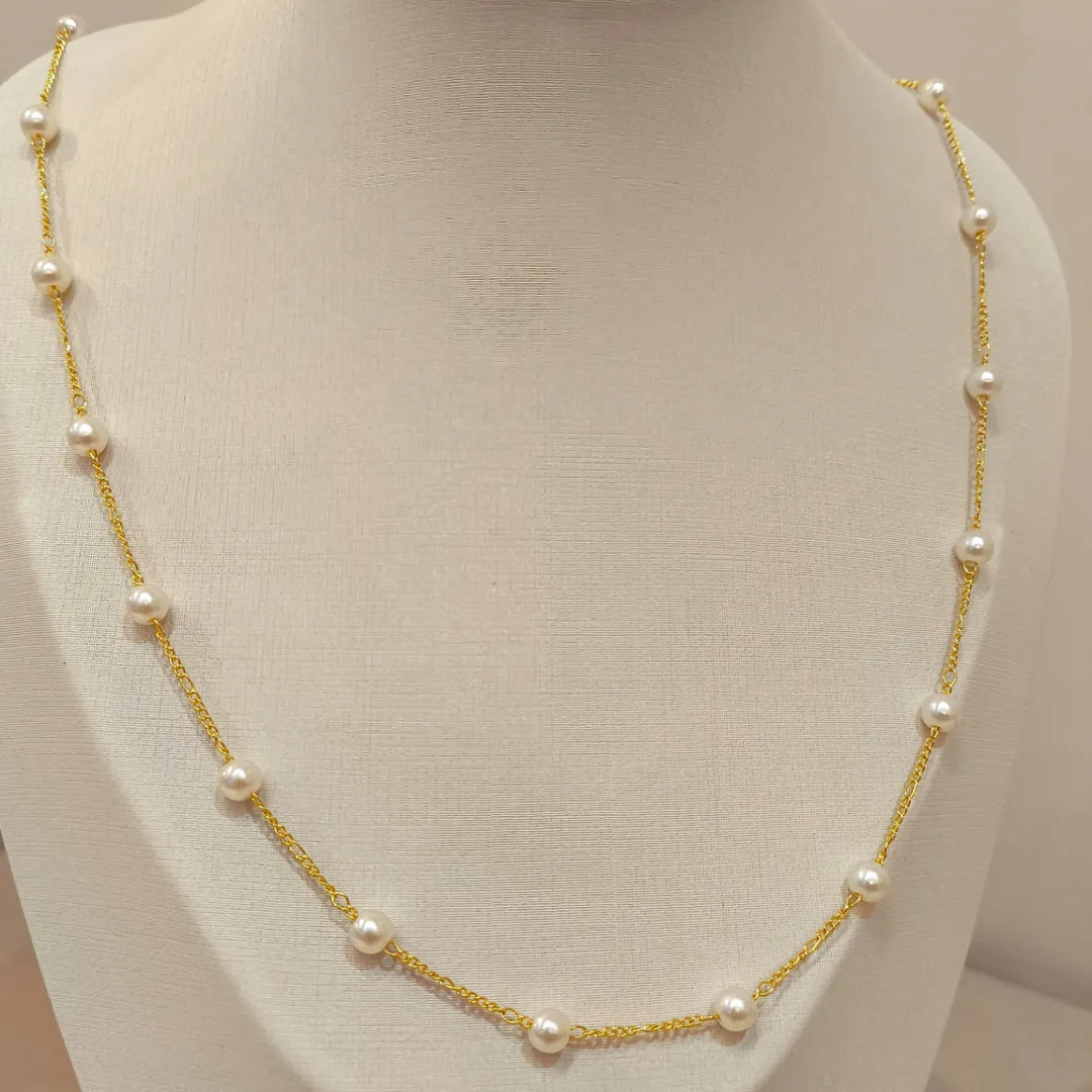 COLAR PÉROLAS LONGO 60CM