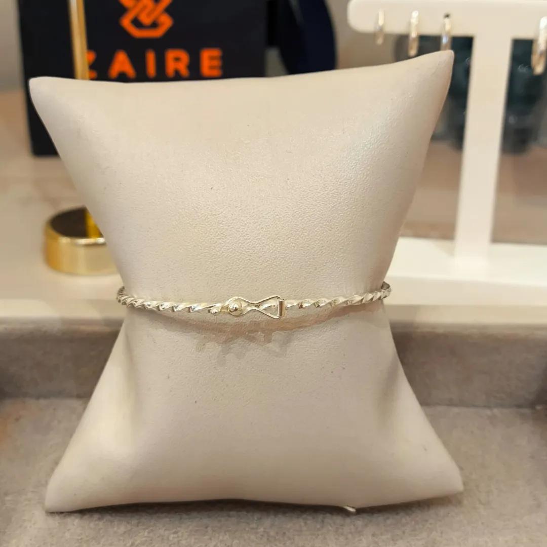 BRACELETE PRATA TORCIDO
