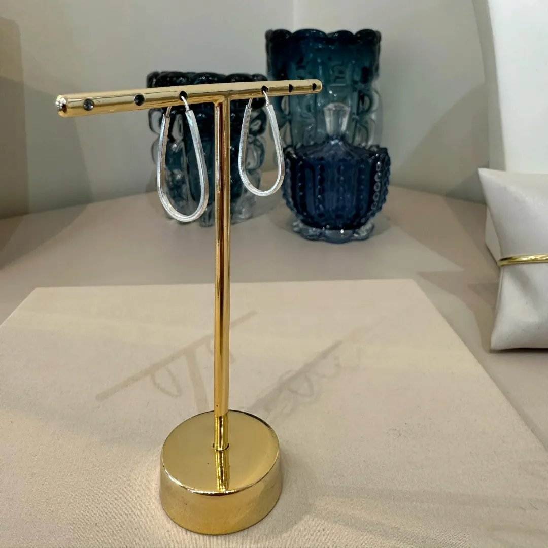 ARGOLA PRATA GOTA