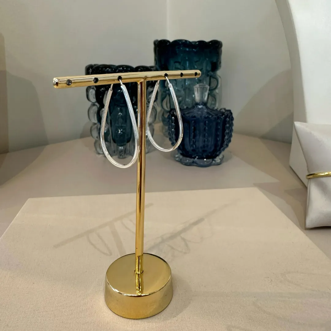 ARGOLA PRATA GOTA