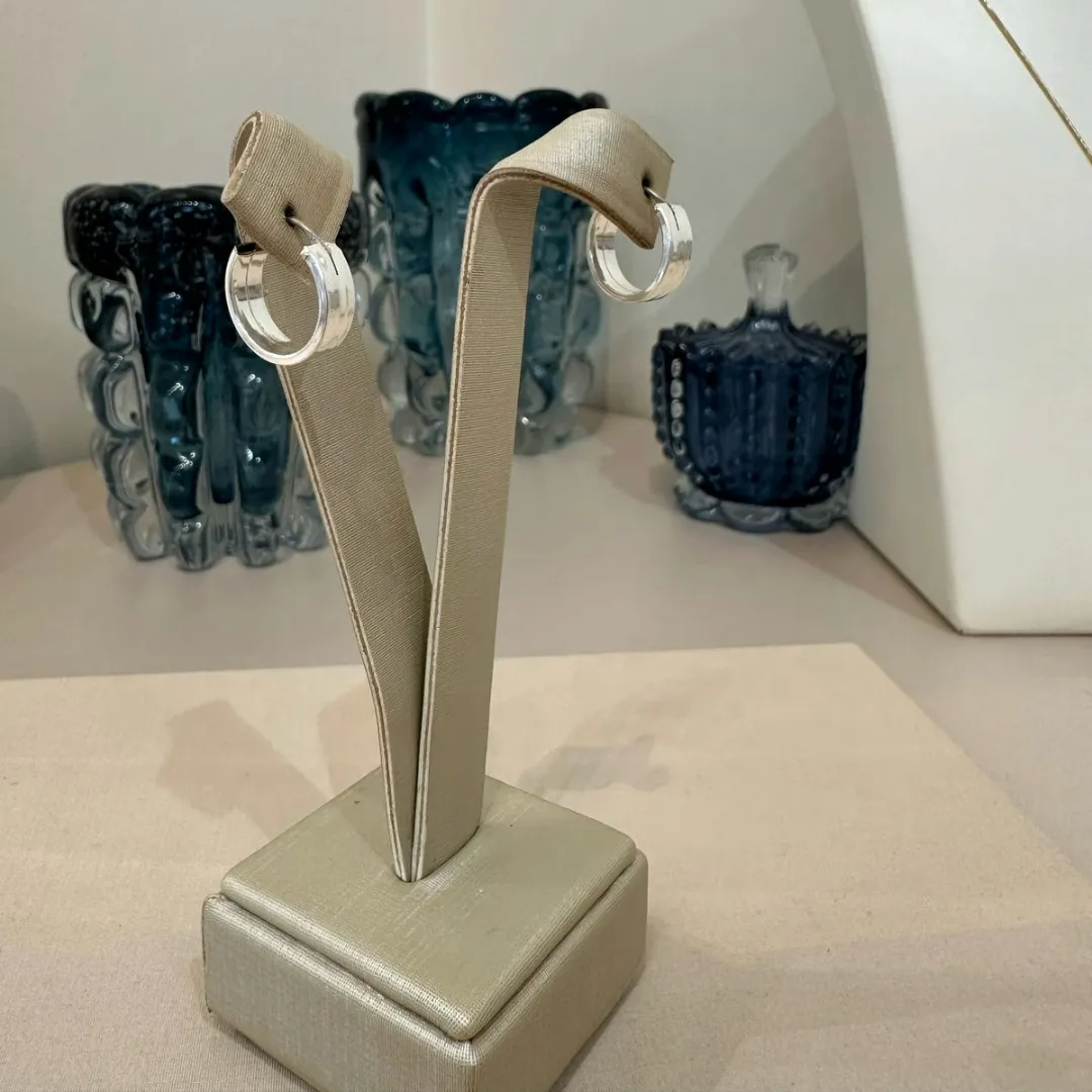 ARGOLA PRATA MÉDIA