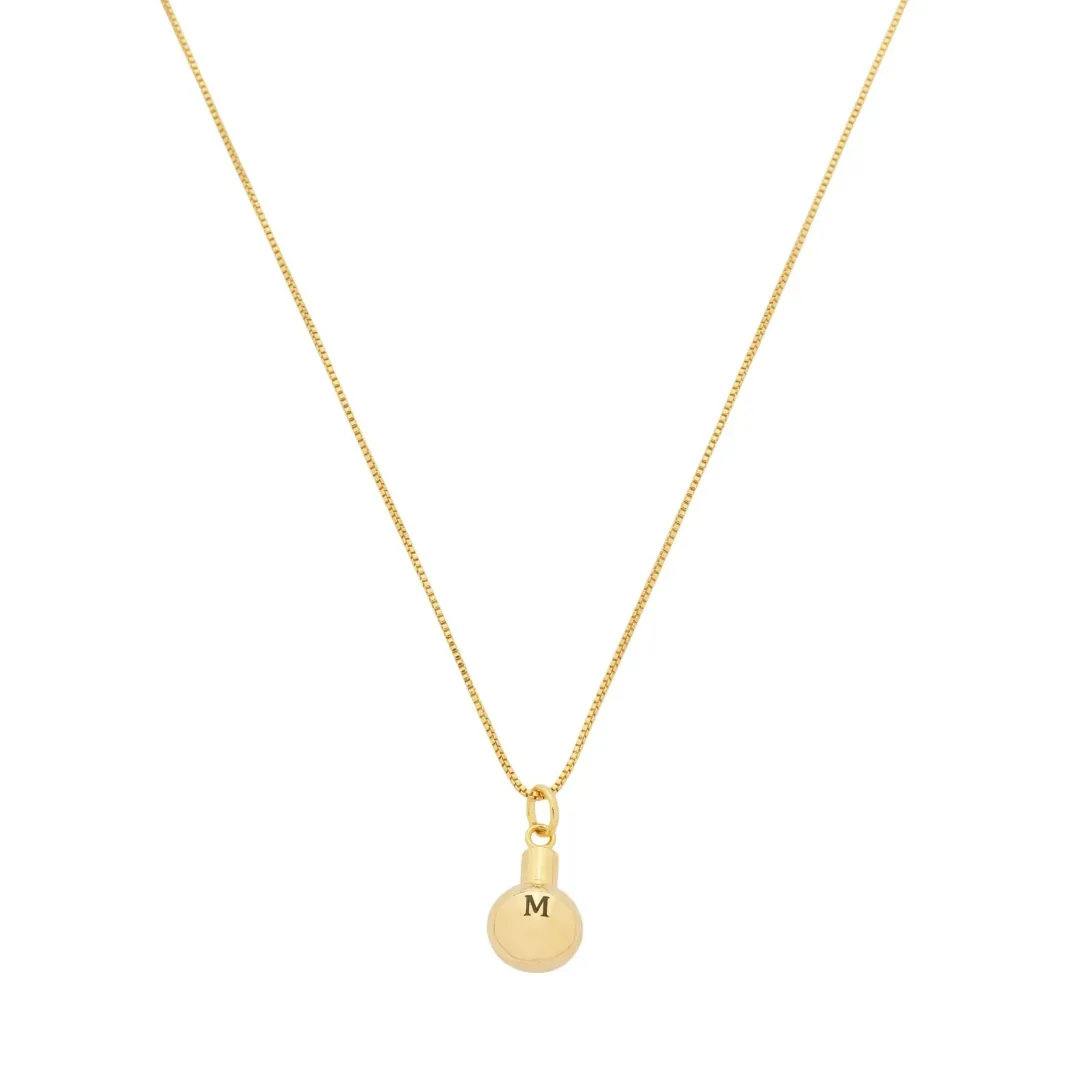 COLAR ESFERA COM INICIAL
