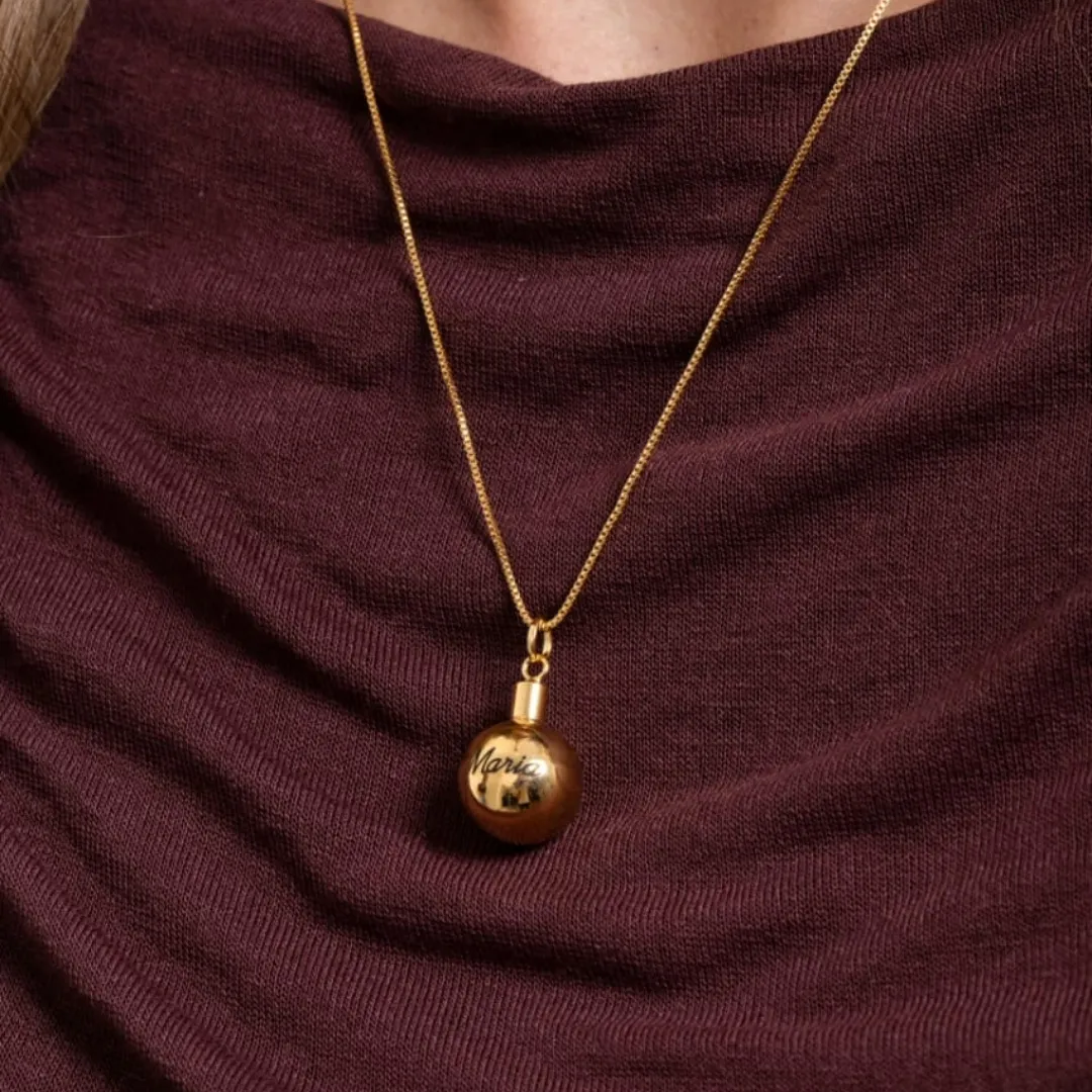 COLAR ESFERA COM NOME