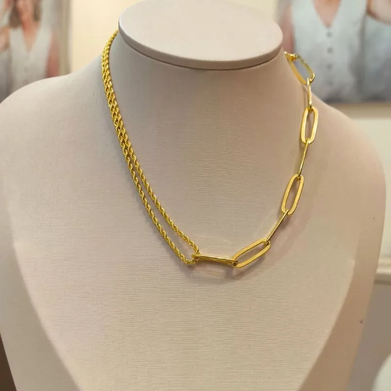 CHOKER MESCLADA