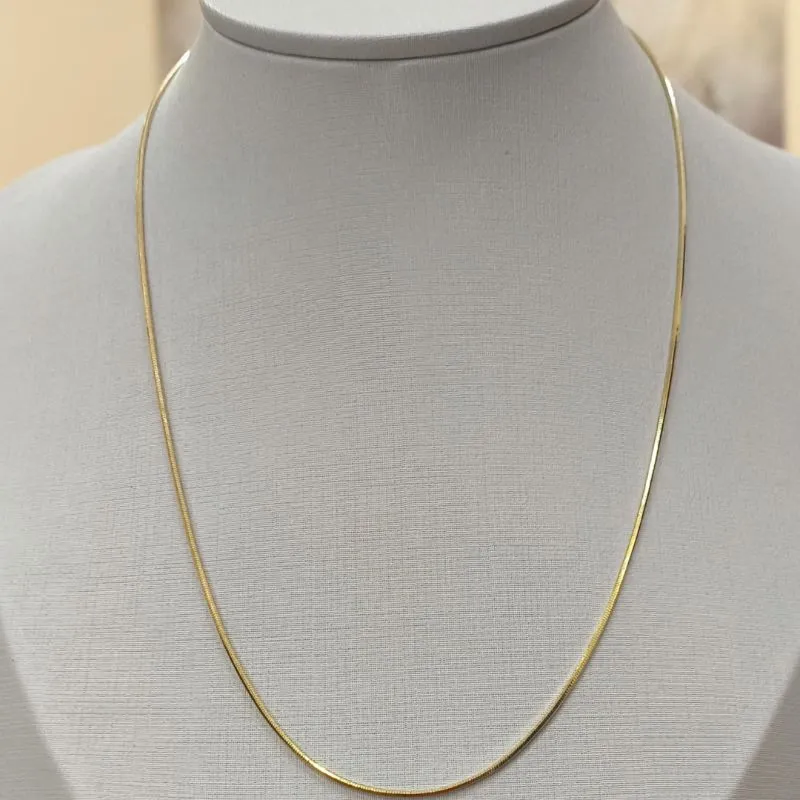 CHOKER RABO DE RATO DIAMANTADA 40CM