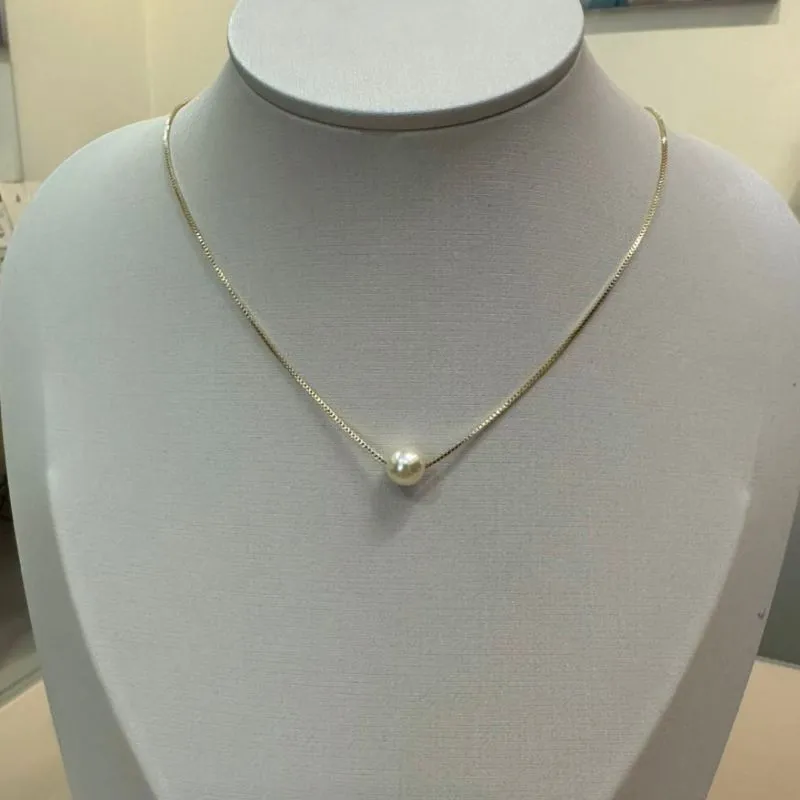 COLAR VENEZIANA COM PÉROLA