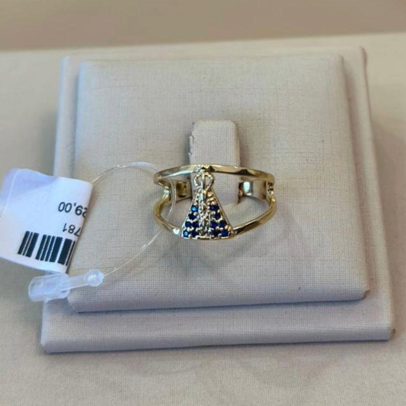 ANEL NOSSA SENHORA APARECIDA TAMANHO 16