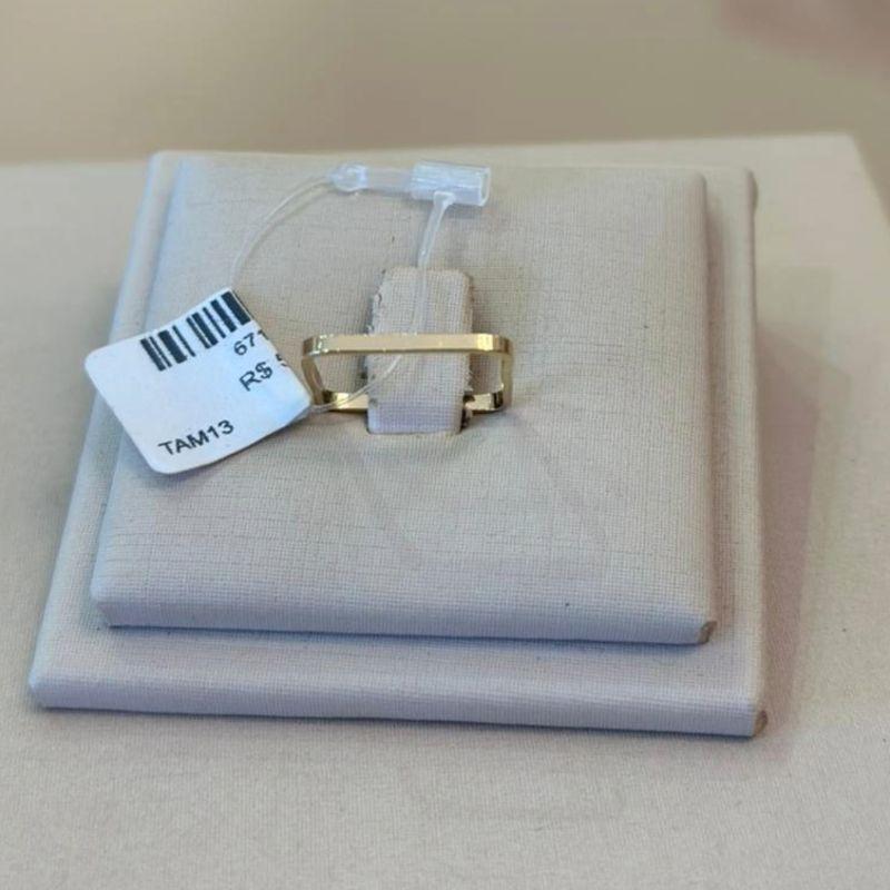 ANEL QUADRADO TAMANHO 13