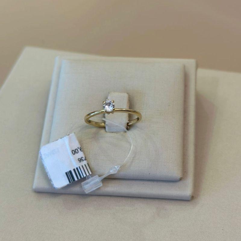 ANEL SOLITÁRIO CLÁSSICO