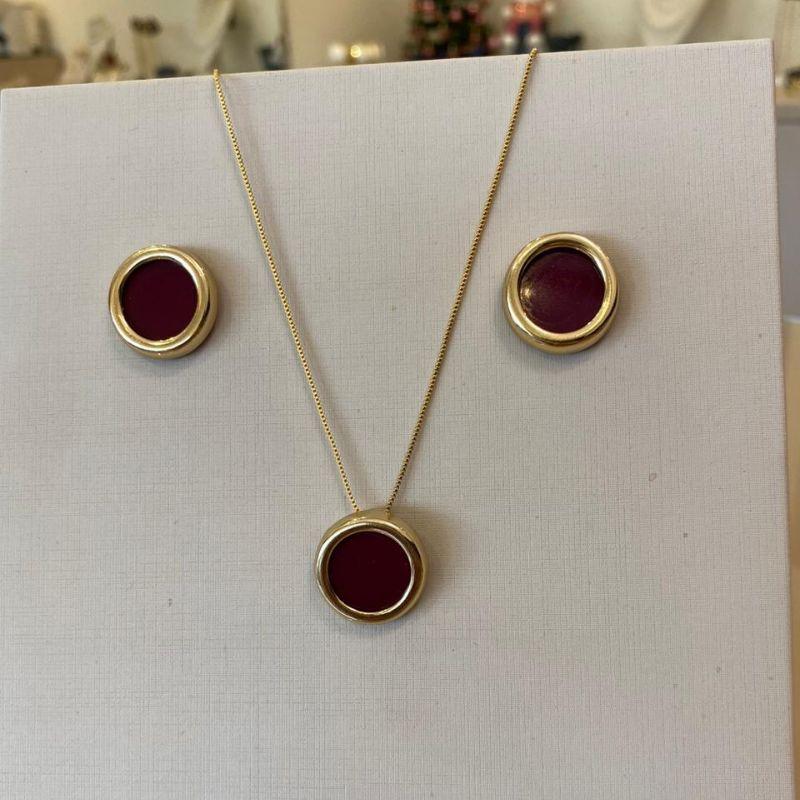 CONJUNTO REDONDO MARSALA 40 CM