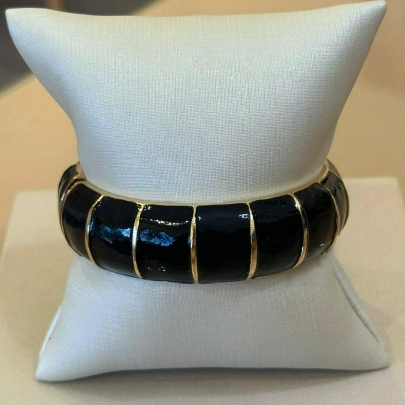 BRACELETE RESINADO PRETO