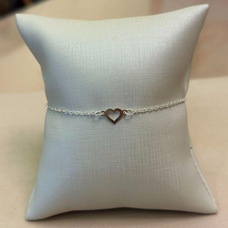 PULSEIRA PRATA PINGENTE FIGA